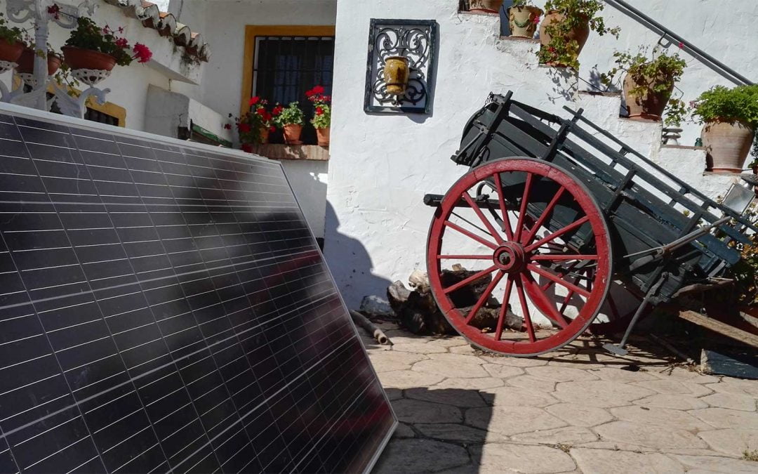 Instalación de autoconsumo en los Montes de Málaga (Málaga)