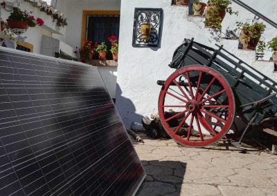 Instalación de autoconsumo en los Montes de Málaga (Málaga)