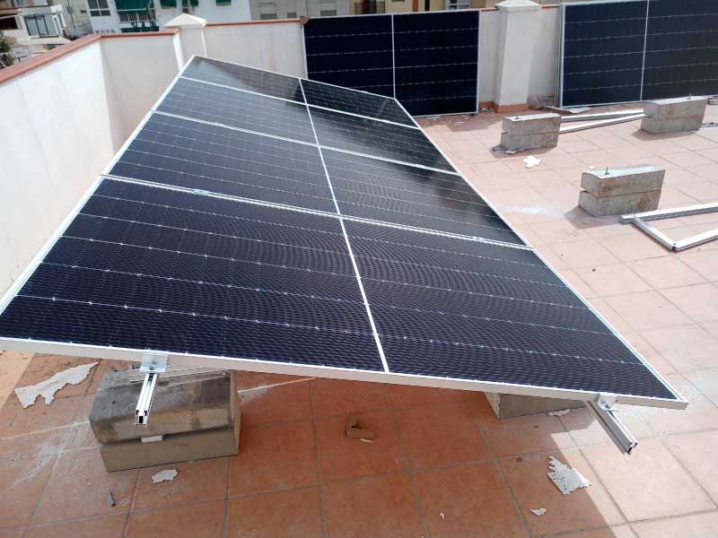 Instalación placas solares Motril Aficlima Solar