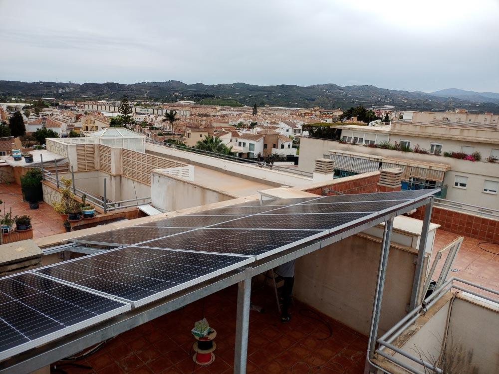 Instalación placas solares Valez Malaga