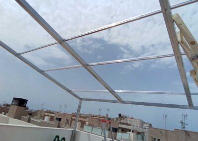 estructura pergola solar Almería