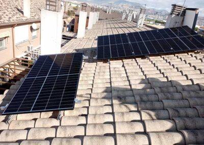 Instalación de placas solares en Armilla