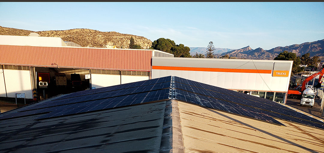 Instalación de placas solares Huércal de Almería