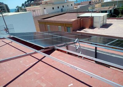Proceso instalación placas solares Almuñecar Granada
