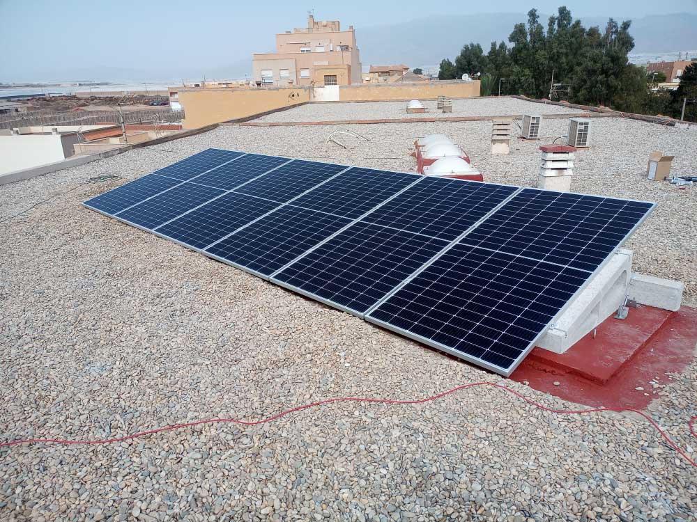 Instalar placas solares Roquetas de Mar (Almería) Aficlima Solar