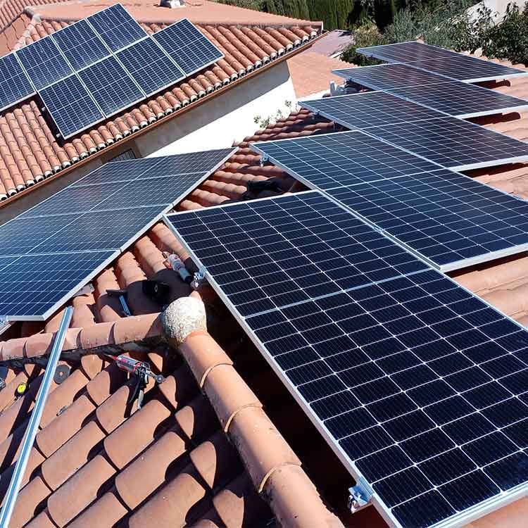 Instalar paneles solares en Las Gabias Granada