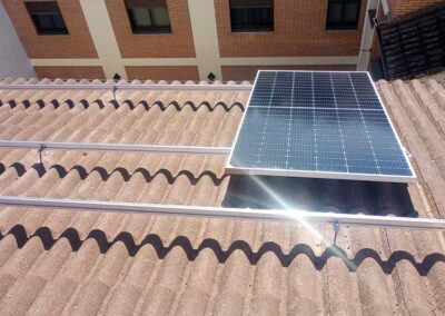 Proceso instalación paneles solares Albolote Granada