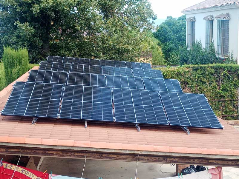 Instalación Alhaurín de la Torre Málaga Aficlima Solar