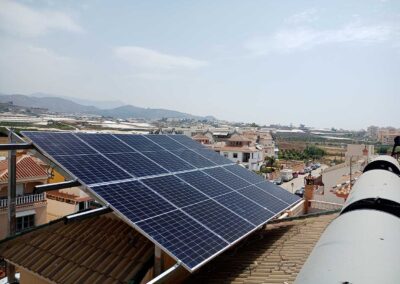 Instalación de placas solares Torrox