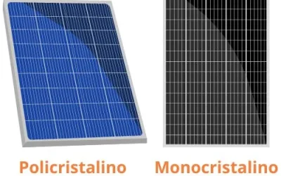 Paneles solares monocristalinos o policristalinos